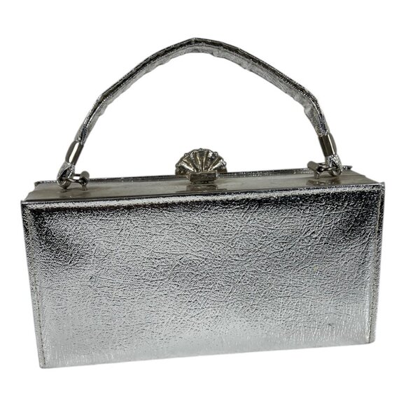 Handbags - Vintage Silver‎ Box Purse